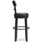 Valebeck - Tall Upholstered Swivel Barstool