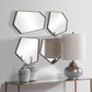 Linneah - Modern Mirrors (Set of 4) - Gold