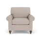 Moxy - Fabric Chair With Rolled Arms