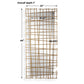Golden Intersection - Mirrored Wall Decor - Brass