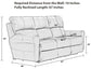 Torretta - Power Lay Flat Reclining Sofa
