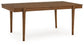 Lyncott - Rectangular Dining Room Extension Table - Brown