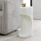 Stevie - Indoor-Outdoor Accent Table - White