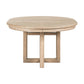 Proximity Place - Pedestal Table - Barley Buff