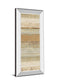 Placidity I By Tom Reeves - Mirrored Frame Wall Art - Light Brown