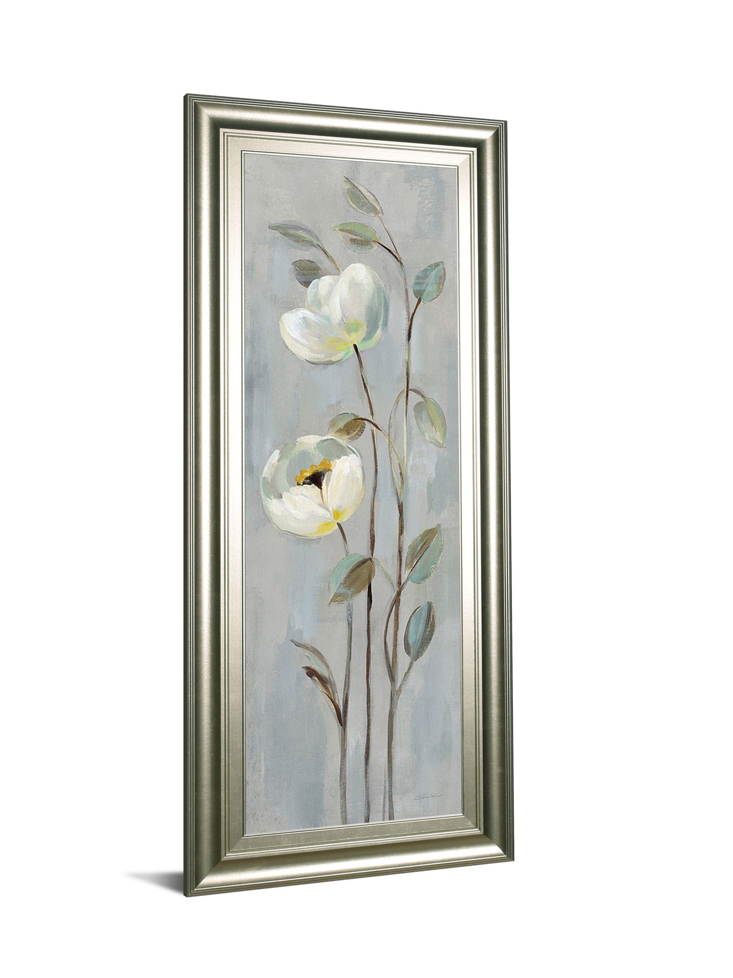 Neutral Branches II On Gray By Silvia Vassileva - Light Gray