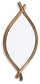 Bartner - Accent Mirror - Antique Gold Finish