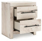 Lawroy - Two Drawer Night Stand - Light Natural