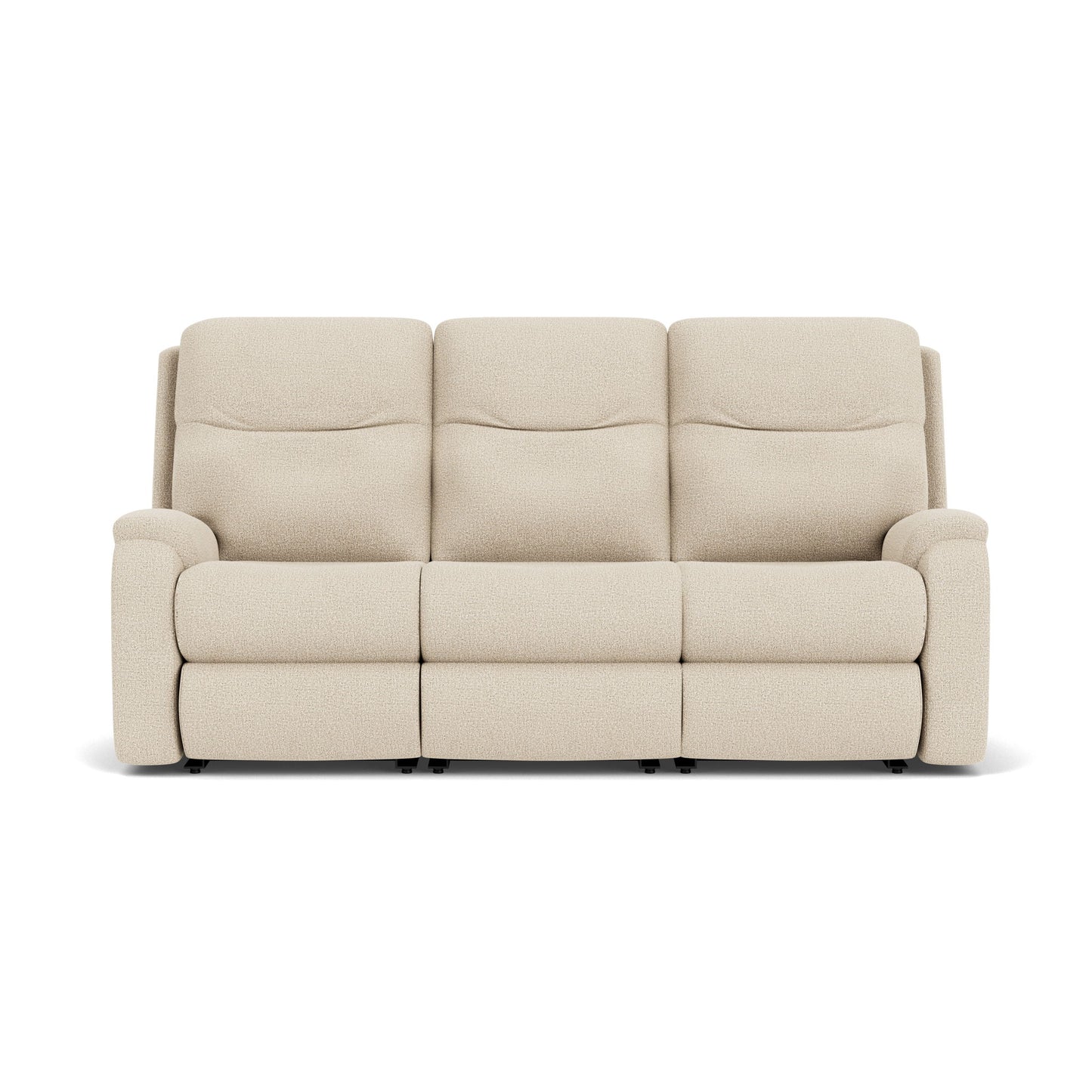 Penn - Transitional Fabric Power Reclining Sofa With Power Headrests & Lumbar