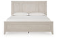 Darbonton - King Panel Storage Bed - Dove White