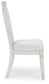 Montelaine - Dining Upholstered Side Chair (Set of 2) - Antique White