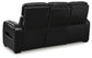 Boyington - 2 Pc. - Power Reclining Sofa And Loveseat - Black
