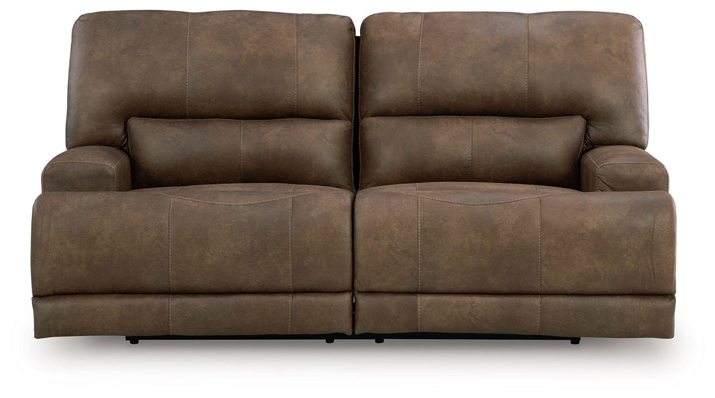 Beckley Place - 2 Pc. - Power Reclining Sofa And Loveseat - Earth
