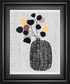 22x26 Decorated Vase with Plant III By Melissa Wang - Gray