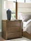 Marxmore - Three Drawer Night Stand - Brown