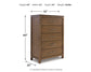 Cabalynn - Five Drawer Chest - Light Brown