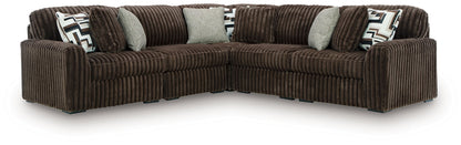 Midnight-Madness - 5 Piece Sectional