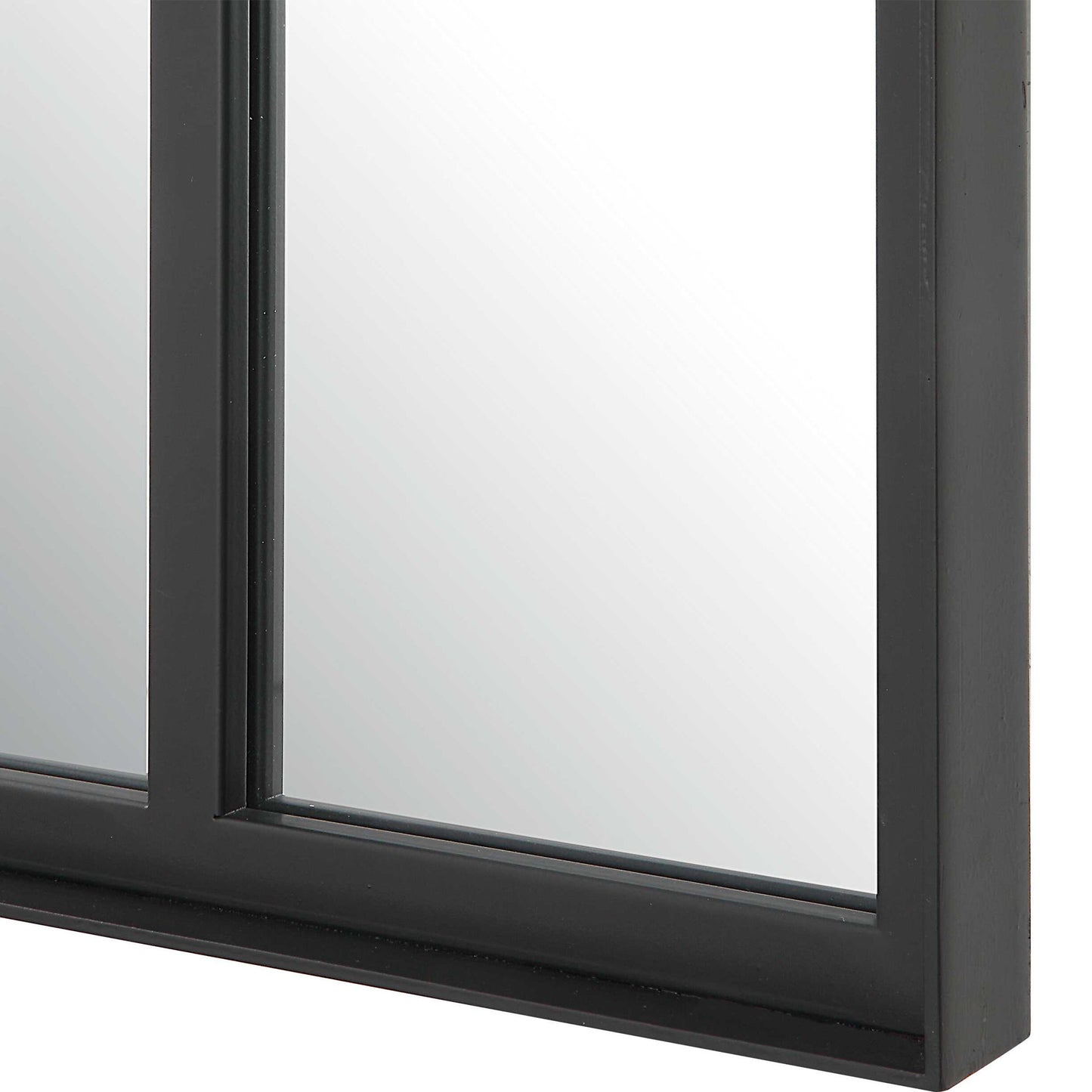 Camber - Oversized Arch Mirror - Black