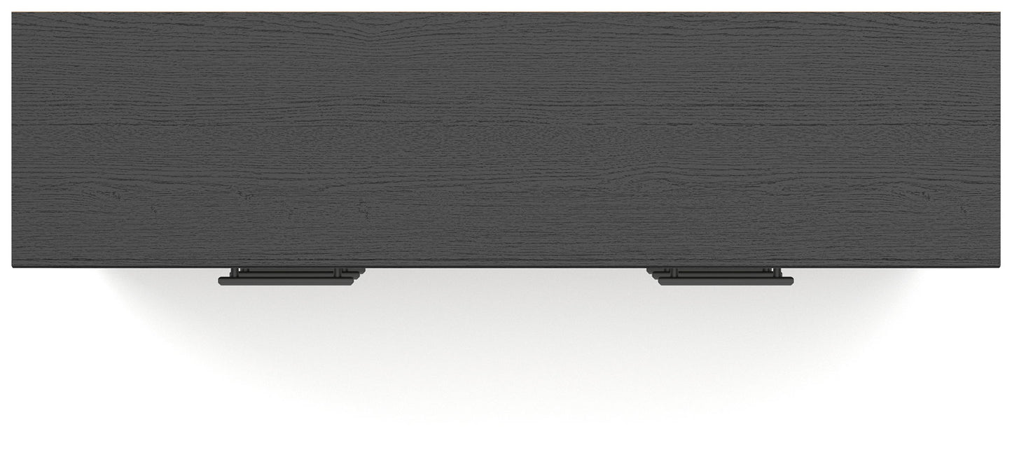 Broachmyn - 3 Pc. - Dresser And 2 Nightstands - Black / Gray