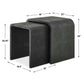 Interpose - Nesting Side Table (Set of 2) - Black
