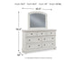 Robbinsdale - Dresser, Mirror - Antique White