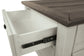 Bolanburg - Lift Top Cocktail Table - White / Brown / Beige