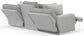 Abraxas - 3 Piece Reclining Sectional