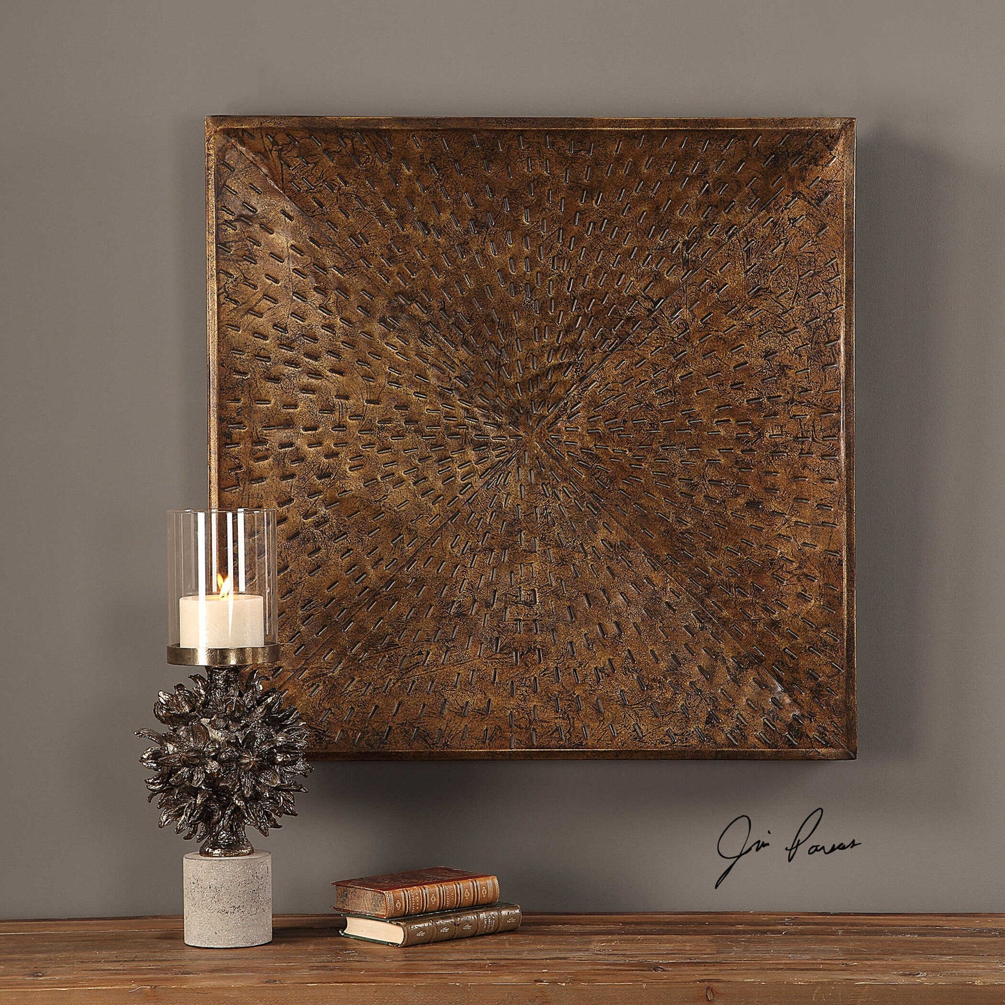 Blaise - Wall Art - Antiqued Bronze
