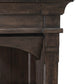 Paradise Valley - Entertainment Hutch - Saddle Brown