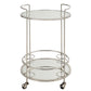 Spritz - Chrome Bar Cart