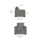Theodore - Fabric Stationary Chair
