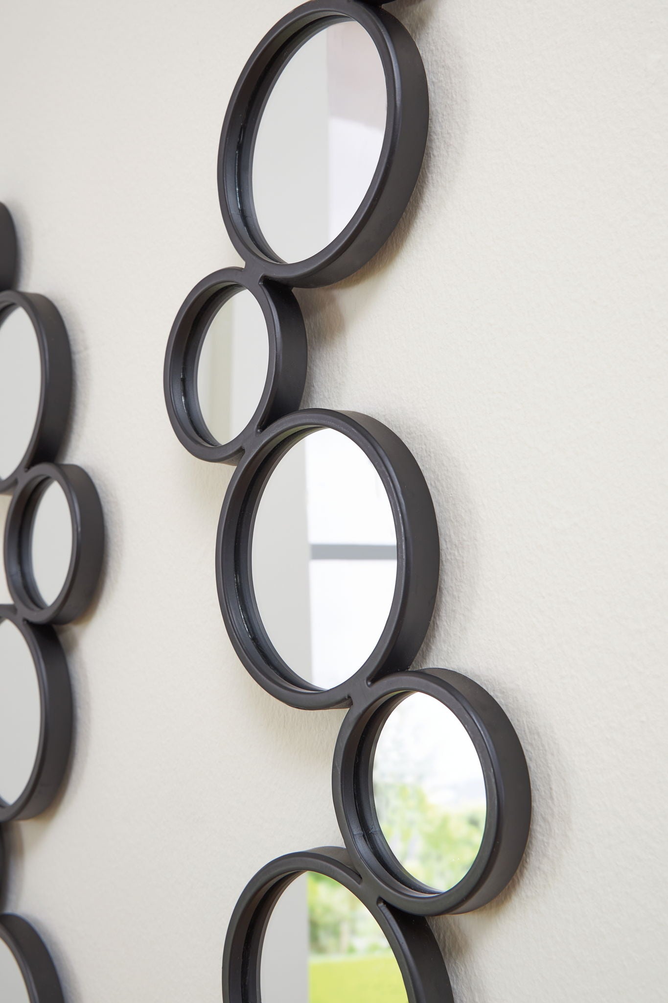 Vinler - Accent Mirror Set (Set of 2) - Black