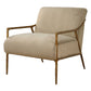 Kashmir - Aged Gold Accent Chair