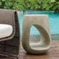 Lithos - Outdoor Accent Table - Gray