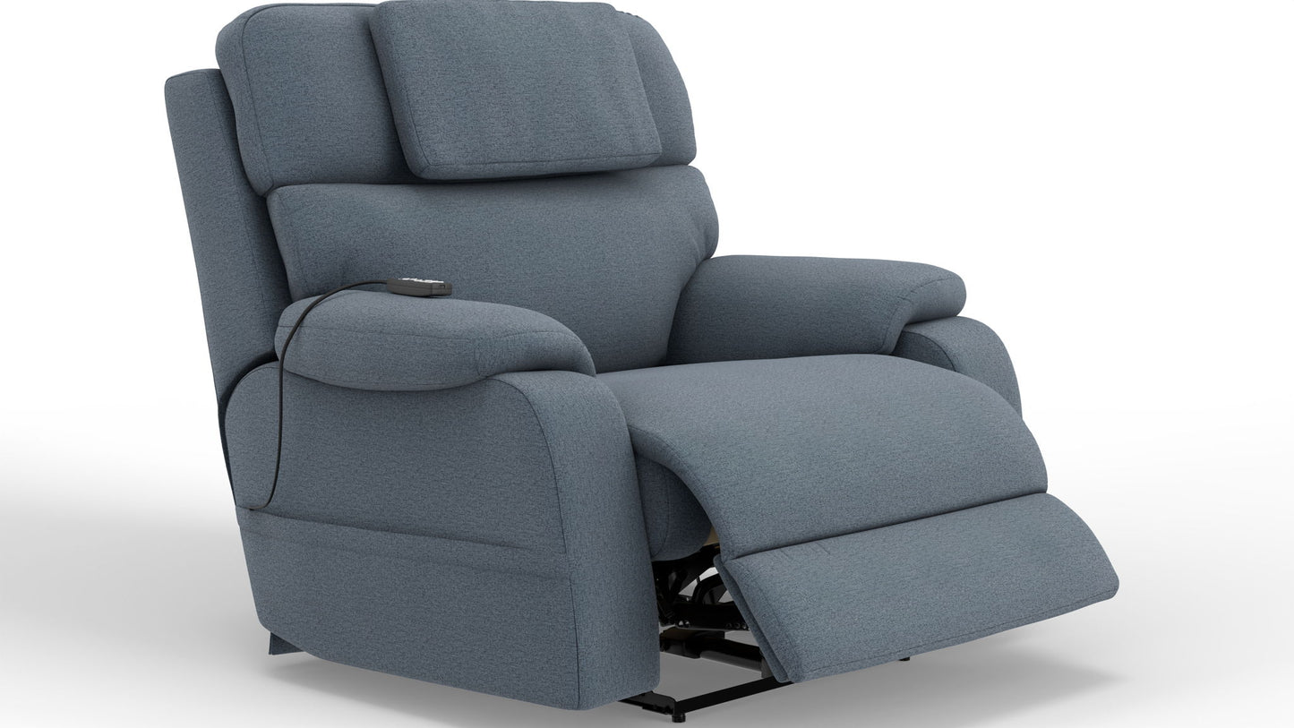 Dreamtime - 48" Power Headrest Power Lay Flat Recliner With CR3 Heat/Massage/Zero Gravity