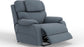 Dreamtime - 48" Power Headrest Power Lay Flat Recliner With CR3 Heat/Massage/Zero Gravity