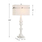 Mayme - Table Lamp - White