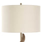 Rams - Horn Table Lamp - Light Brown
