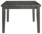 Hallanden - Rectangular Dining Room Butterfly Extension Table - Gray