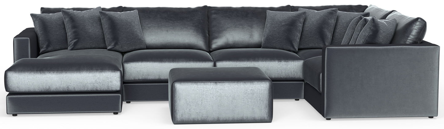 Remington - Modular Sofa And Cocktail Ottoman