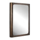 Fischer - Curved Edge Mirror - Gold Bronze