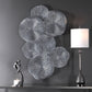 Ripley - Pewter Metal Wall Art - Pearl Silver