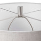 Whiteout - Mottled Glass Table Lamp - White