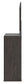 Fraluna - 3 Pc. - Queen Panel Storage Bed, Dresser And Mirror - Charcoal