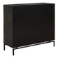 Briseis - 2 Door Cabinet - Black