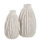 Ivory Ridge - Vases (Set of 2) - White