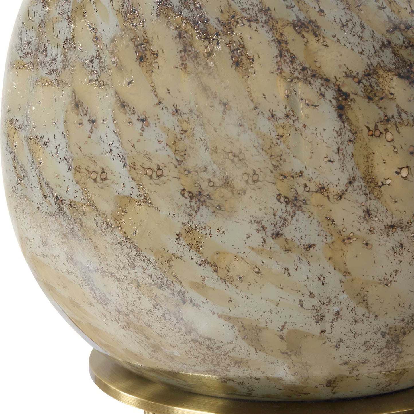 Rhine - Brown Glass Table Lamp