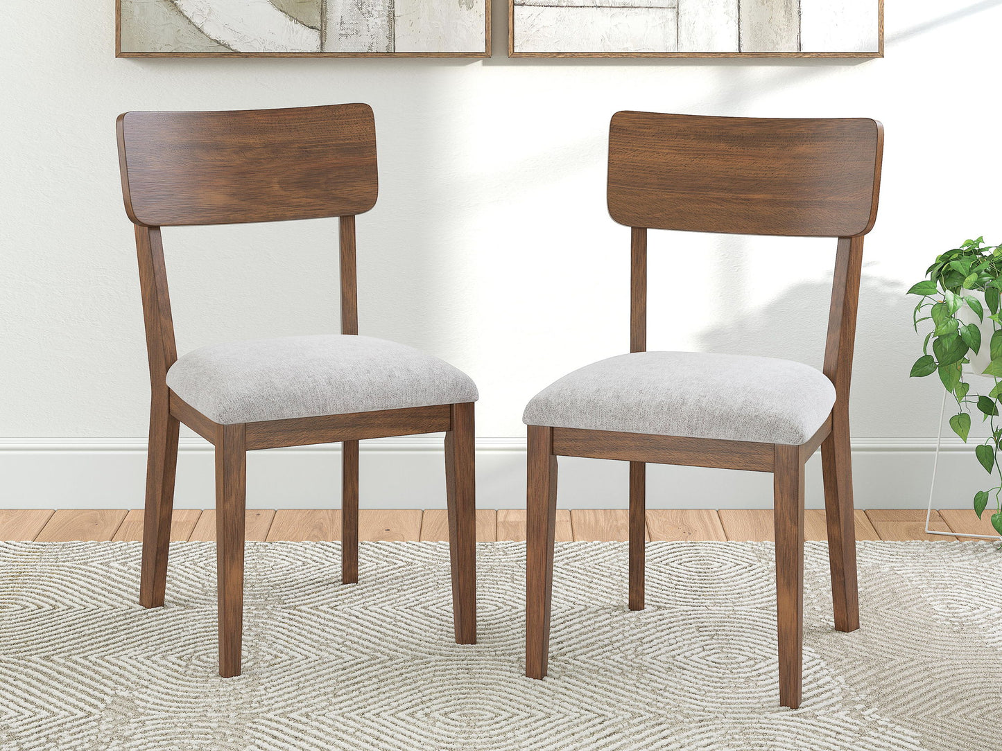 Tameride - 3 Pc. - Dining Table And 2 Chairs - Brown