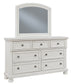 Robbinsdale - Dresser, Mirror - Antique White