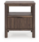 Pamytta - One Drawer Night Stand - Brown